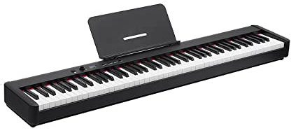 XHTONGSH 88-Keys Electronic Piano Keyboard,Enthusiast Piano Music Keyboards,Built-in Dual Speakers Smart Bluetooth Function,Digital Piano Keyboard for Beginners