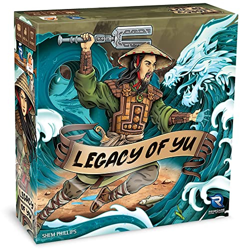 Renegade Game Studios Legacy of Yu, Strategiespiel, ab 14 Jahren, 1 Spieler, 60 Minuten Spieldauer