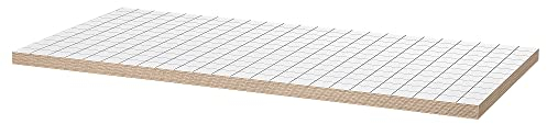 IKEA LAGKAPTEN Tischplatte, 120x60 cm, Weiß/Anthrazit