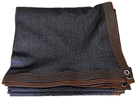 Voile D Ombrage Toile Ombrage Filet D'Ombrage ExtéRieur Toile D Ombrage Impermeable Bache pour Pergola Noir,3x6m