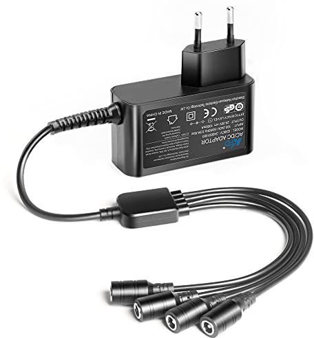 KFD Cargador 24V 1A Adaptador Fuente de Alimentación für Philips Hue Play Lightbar 7820430U7 7820330P7 440400980001 S020XM2400083 7820130U7 7820230 8718696170724 915005879201 7821030 7820331