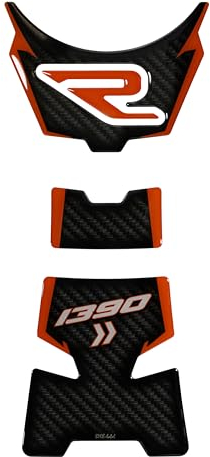 Tankpad Aufkleber 3D Carbon-Optik passend für KTM 1390 Superduke R X509513VA