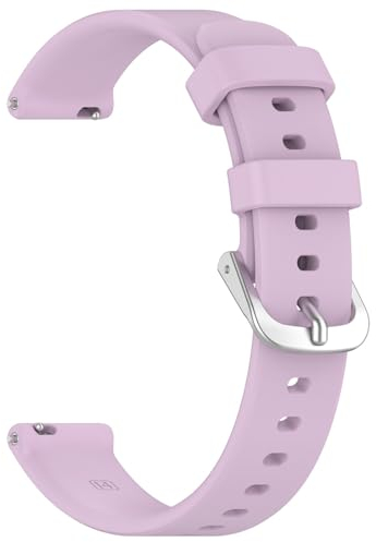 Armband für Garmin Lily 2 Armband Damen Mädchen, Einstellbar Weich Silikon Armbänder Sport Ersatzarmband Kompatibel mit Garmin Lily 2 Uhrenarmband Zubehör