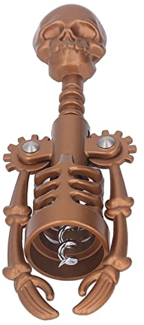 Tyenaza Tire-bouchon tête de mort ouvre-bouteille de vin pour anniversaires, cérémonies de remise des diplômes