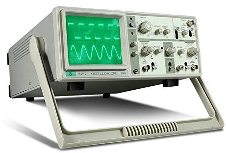 MCH V-212 Osciloscopio analógico de doble traza 20MHz 6 pulgadas Pantalla grande Canales duales Electricidad Industrial