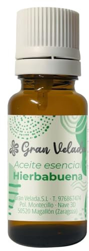 Aceite Esencial de Hierbabuena 100% Puro | Aromaterapia Relajante para Masajes y Baños | Ingredientes Naturales para tu Bienestar Personal|100 ml