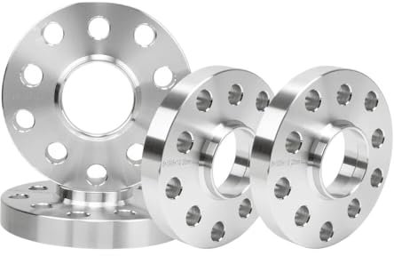 Auto-Rad-Distanzscheiben Für VW Für Golf 2x1 5mm/2x20mm Hubcentric Spurverbreiterungen & Schrauben 57,1mm 5x100/5x112mm Auto Spurverbreiterung