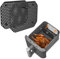 2 Stück Spritzschutz Heißluftfritteusen Zubehör Silikon Fettspritzschutz kompatibel mit Ninja Double Stack SL400EU Spülmaschinengeeignet Hält Heizspirale und Ventilator Sauber