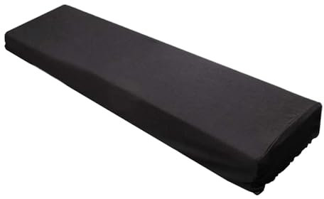 Funda para teclado, cubierta de polvo para teclado, antiestática digital, impermeable, protección para teclado musical, cerradura elástica, accesorio a prueba de polvo para 61-76 teclas o 88