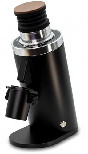 DF64 Kaffeemühle Gen 2 II V2.5, Berühmtes 'White Label', Elektrische Einzeldosis-Kaffeemühle, Nahezu Retentionsfrei (Schwarz)
