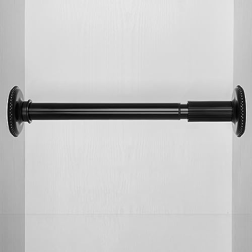 Verstellbare Hängestange ohne Bohren, rutschfeste Vorhang- und Kleidernizer, DIY-Aufbewahrungslösung für Schrank, Küche, Regalsystem