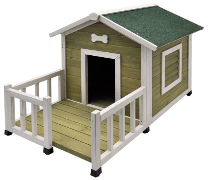 Hundehütte TALAMONE JAVA L x B x H: 115 x 76 x 74 cm