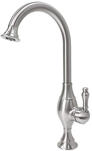 Sanlingo Retro Nostalgie Bad Waschschale Schüssel Einhebel Armatur Edelstahl Look