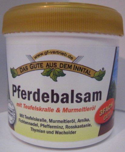 Pferdebalsam mit Teufelskralle & Murmeltieröl 200ml - Direkt vom Hersteller