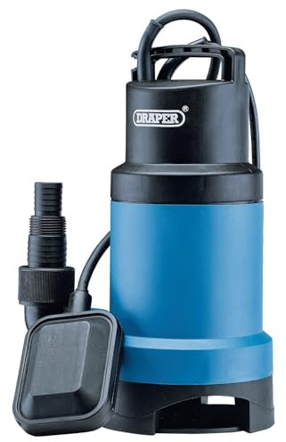Draper 61667 Submersible Dirty Water Pump with Float Switch, 200L/Min, 750W