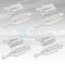 4 Set Einstell Scheinwerfer Reflektor Halter nach Facelift - 63120027924