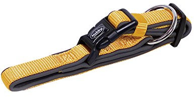 Nobby Halsband Classic Preno, orange/grau L: 30-45 cm, B: 20/25 mm, 1 Stück