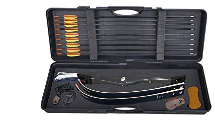 RAGIM Bogenset Recurvebogen Matrix Evo 68 Komplettset mit Pfeilen und viel Zubehör 22