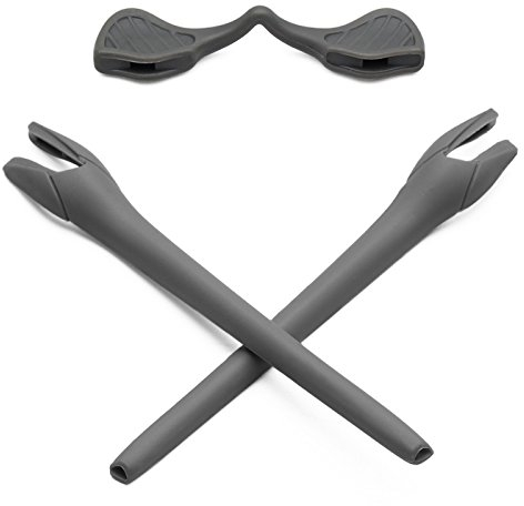 Mryok Ersatz Earsocks Nosepieces Kits für Oakley Radar EV Series Sonnenbrille - Grau