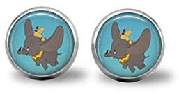 Dumbo-Ohrringe, Glas, Glas