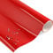 timalo® Premium Möbelfolie selbstklebend uni Hochglanz Küchenfolie Klebefolie zum Bekleben von Möbel, Türen PVC Folie Küche Bastefolie Türfolie | Rot-G-300x63cm
