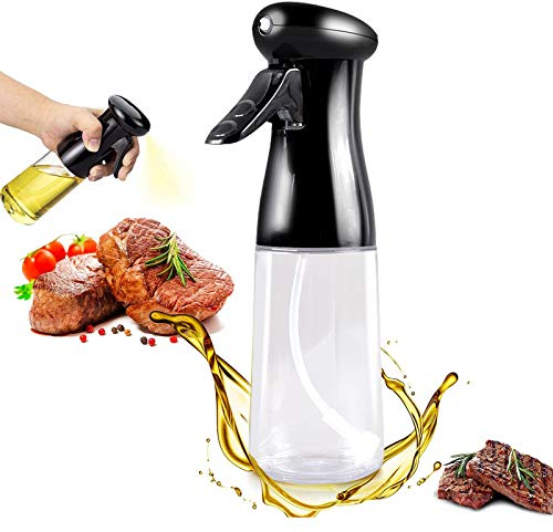 Spray Huile d'olive Pulverisateur Huile Portable Griller Bouteille Spray Huile Huiliers Spray Huile et Vinaigr Pulvérisateur D'huile D'olive pour BBQ/Cuisine/Barbecue/Pâtes/Salade/Cuisson 210 ML
