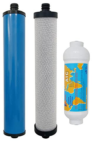 R.O. Split Pre / Post / Inline Filter Set für Microline Umkehrosmoseanlage, ohne Membran