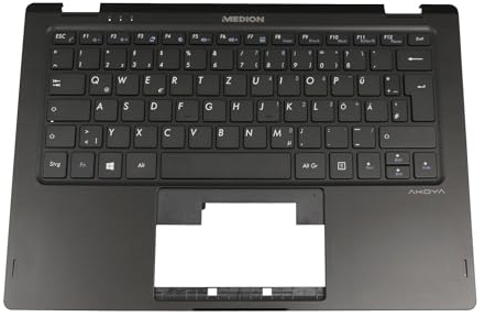 MEDION Akoya E3222 (YS13G) original Tastatur inkl. Topcase DE (deutsch) schwarz/schwarz