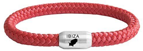 Paris Montana Pulsera trenzada de la isla de Ibiza original, cierre magnético de alta calidad
