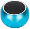 Mini Bluetooth Speaker,Portable Bluetooth Speaker,Aluminum Alloy Wireless Bluetooth Speaker,Cute Tiny Wireless Travel Speaker for Shower Bike Car Travel (Blue)