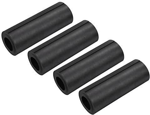 PATIKIL 36 x 4 Magnético Chimenea Proyecto Tapón, 4uds Chimenea Ventilación Cubierta Interior Chimenea Tiro Bloqueador para Bloquear Frío Aire Prevenir Calor Pérdida, Negro