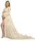 Vuncio Robe Maternité Shooting Photo Dentelle Col en V Sexy Manches Longues Grossesse Mariage Ceremonie Soiree Cocktail Chic Et Elegant Femme Enceinte Grande Taille Pas Cher