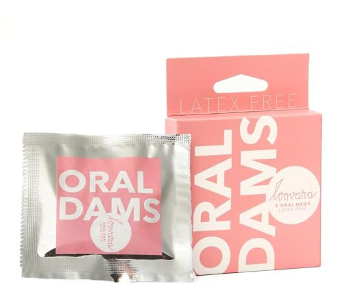 Loovara Oraltücher Lecktücher 3 Stück latexfrei - Oral Dams Latex Free - Schutztücher Ultra-dünn und natürlich und extra weich für ein natürliches Gefühl, vegan, hypoallergen