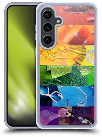 Head Case Designs Offizielle Artpoptart LGBT Fahnen Gel Handyhülle Hülle [Militärischer Schutzgrad] Kompatibel mit Samsung Galaxy S24+ 5G
