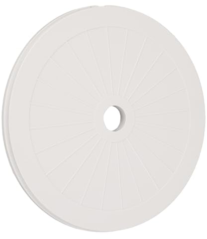 Tnfeeon Robuste und Einfach zu Installierende Abdeckung Ersatz für P6991 Skimmer. Runder Kunststoff-Pool Runder Kunststoff-Pool-Skimmer-Deckel