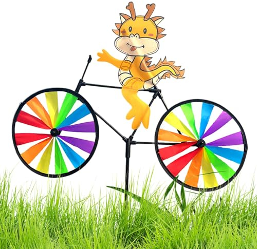 Cartoon-Tier-Windspiel | Cartoon-Tier-Windräder | Gartendekorationen, Tier-Windspiel mit Stangen und Befestigungsmutter für Außenbereich, Rasen, Hof, Terrasse, Par -Dekoration