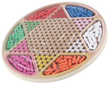 VICASKY Pädagogisches Gobang Spielzeug Für Kinder Aus Holz Und Chinesisches Damespiel Für Familien Reise Und Partyspiele Natürliches Material Glatt Und Sicher