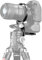 SUNWAYFOTO LS-85,85 mm Manguito giratorio para cámara Canon Nikon Sony DSLR con mango de batería, trípode de montaje, anillo de objetivo, soporte Arca, placa suiza, montaje DSLR horizontal, vertical U