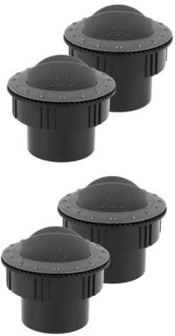 jojofuny 4pièces Couverture De Ventilateur De Climatisation Ronde Pour Camping-car Déviateur Air Pour Sortie Air De Récréatif