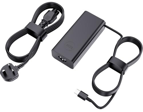 VT148 WMDHR 0VT148 0WMDHR, 65W Dell USB C Laptop Charger for Dell Latitude 5540 5420 7400 5440 7440 3540 5520 7420 5430 7390 7320 5530 7430 3440 7340 5320 7410 XPS 13, Chromebook 3100 Type C Adapter