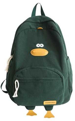 Enten-Schultasche für Kinder, Rucksack in Tierform - Weiche Büchertasche in Entenform für Kinder,Große Kapazität, mehrere Taschen, Kinderschultasche für Kinder, Studenten