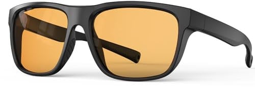 Bloomoak Blaulichtfilter-Brille – 99 % Schutz – Anti-Müdigkeit – Für empfindliche Augen – Ideal für PC, Gaming, TV, Handy (Amber - 80% - Gaming - Größe XL, Amber - Gaming - Day)