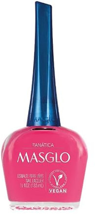 Masglo Esmalte de Uñas 13,5mL Fanática - Esmalte de Color para Uñas Tradicional | Bioflex