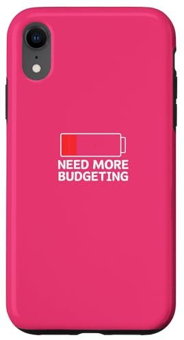 Hai bisogno di più budget, batteria scarica Custodia per iPhone XR