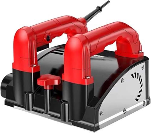 Grattoir électrique pour peinture murale – Pelle à béton portable de 1200 W avec profondeur réglable (1–4 mm) pour enlever la peinture et le mastic – Outil de réparation mural efficace
