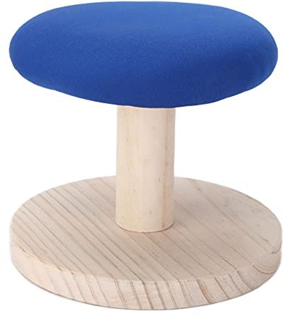 Kompaktes Holz Liner -Bügelhocker Zum Nähen von Dampfeisen -Bügelbrett, Raumsparungs Bügelbrett mit Elastischer Nicht Slip Design, Premium Material Leicht Bügeln (Runder heißer Stuhl)