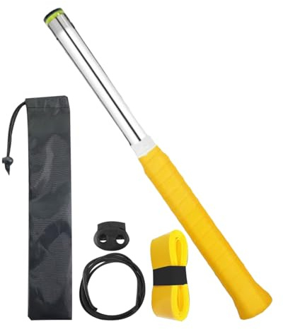 Badminton Trainings-Racket – Stahl-Rebound-Trainer mit Feedback-Sound | Stabiles Bewegungskorrektur-Werkzeug