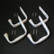 4 x White Jumbo Ladder Hooks / Large Garage Shed Storage Bikes Workshop Tools Garden