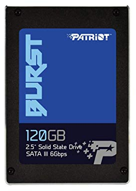 Patriot Memory - Burst - Disque SSD Interne 2.5 SATA 120 Go avec Une Vitesse de Lecture jusqu'à 560 Mo/s - PBU120GS25SSDR
