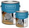T A Paints Ltd Non Slip Epoxy Resin Garage Floor Paint Heavy Duty Two Pack Epoxy Concrete Floor Paint Coating (5L BS 18 B 25 Grey)